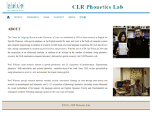 Tablet Screenshot of clrlab1.u-aizu.ac.jp